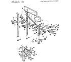 Weider E128 weight bench w/butterfly attachment diagram