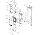 Amana 36541-P1121702W evaporator & air handling diagram