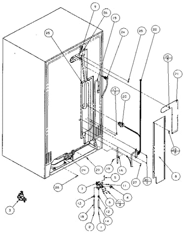 Cabinet back