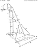 Portable backboard and goal set