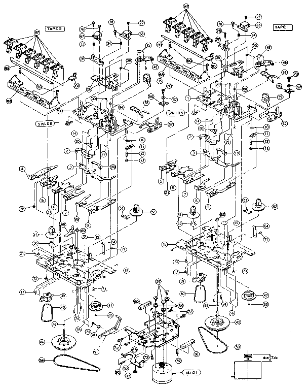 Internal replacement parts