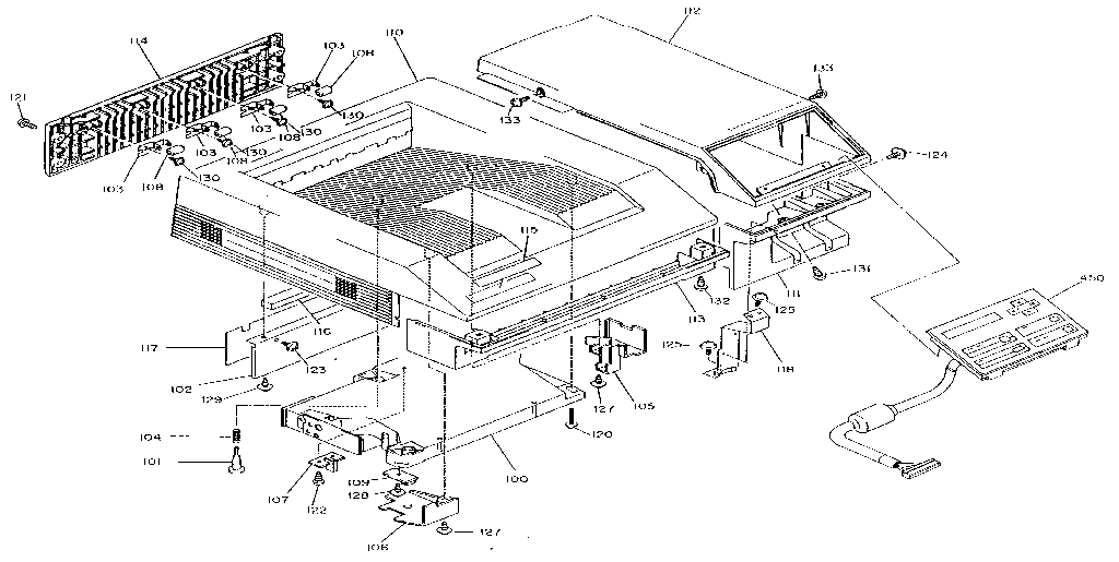 OPERATION PANEL UNIT AND COVER