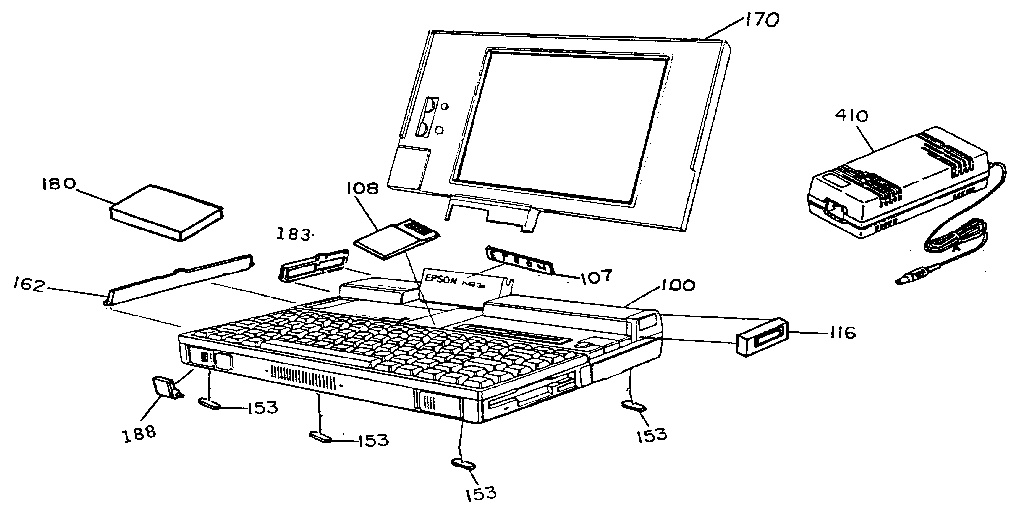 Epson nb3s exploded diagram