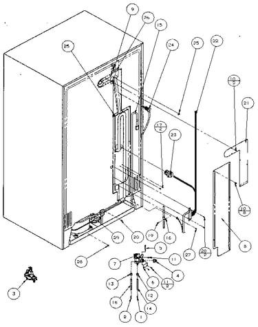 Cabinet back