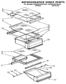 Refrigerator shelf