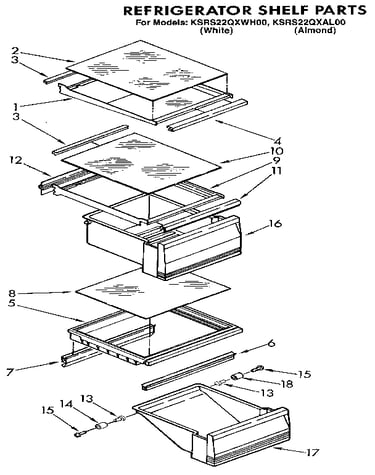 Refrigerator shelf