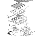 KitchenAid KTRS22KXAL00 compartment separator diagram