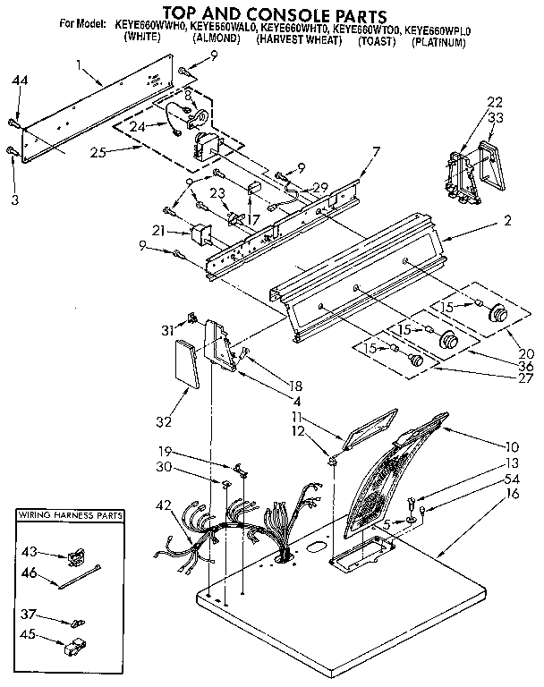 TOP AND CONSOLE