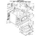 KitchenAid KEYE660WPL0 cabinet diagram
