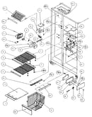 Freezer shelving & refrigerator light