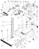 Refrigerator, freezer controls & cabinet
