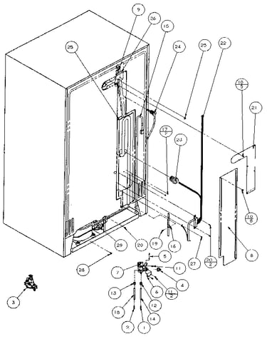 Cabinet back
