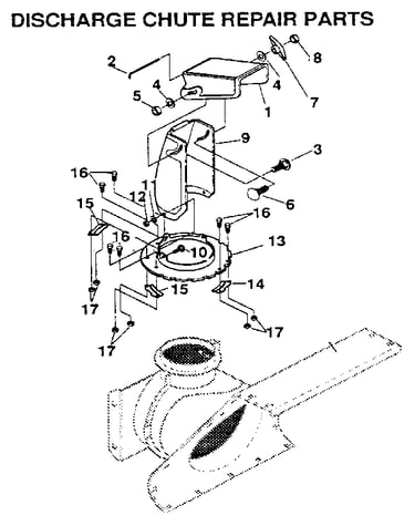 Discharge chute