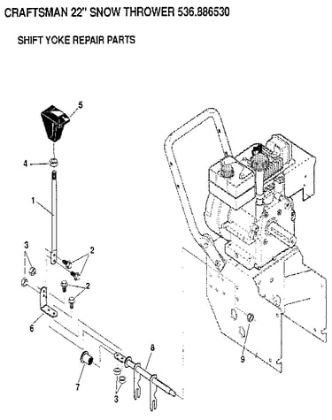 Shift yoke