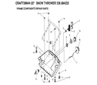 Craftsman 536884232 frame components diagram