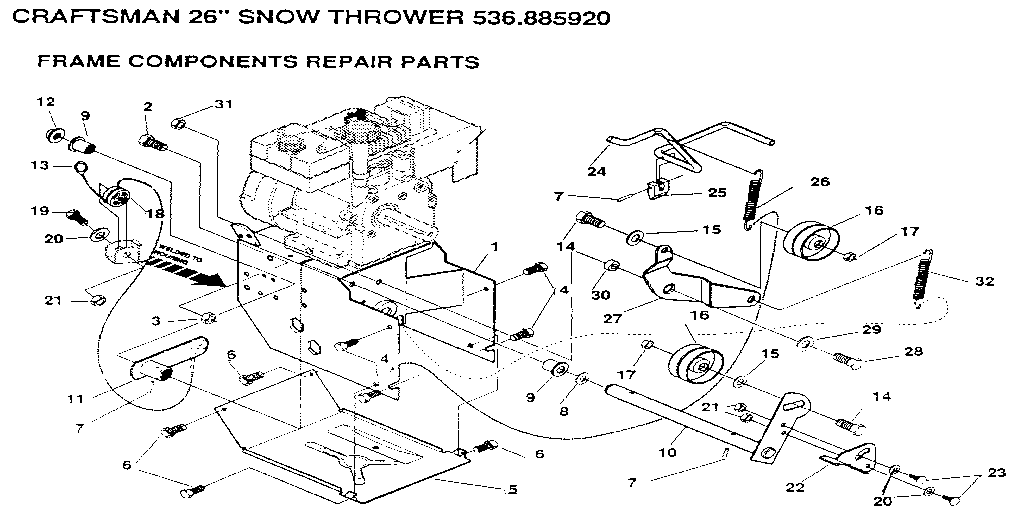 Frame components