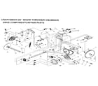 Craftsman 536885920 drive components diagram