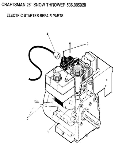 Electric starter