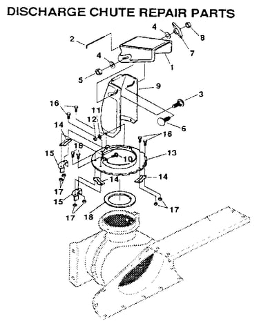 Discharge chute