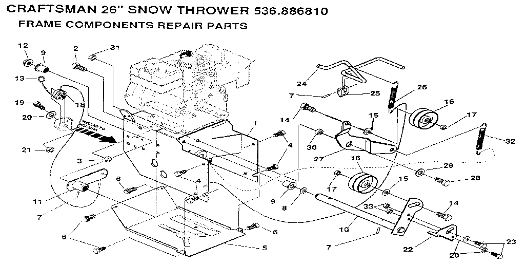 Frame components