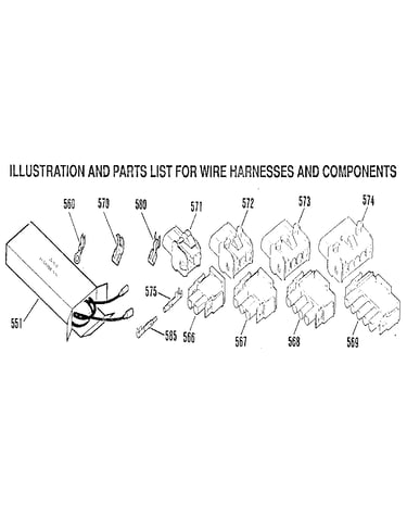 Wire harnesses and components