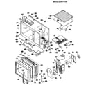 Kenmore 9119871191 microwave module section diagram