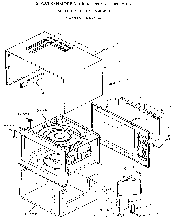 CABINET PARTS-A