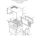 Kenmore 5648996990 cabinet parts-a diagram