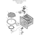 Kenmore 5648996990 cabinet parts-b diagram
