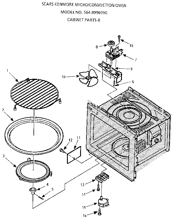 Cabinet parts-b