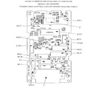 Kenmore 5648996990 power and control circuit board (part no. 15447) diagram