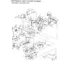 Craftsman 536884820 motor mount frame diagram
