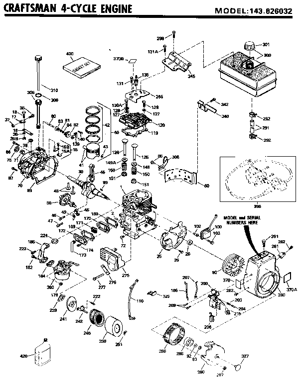 Craftsman 4-cycle engine