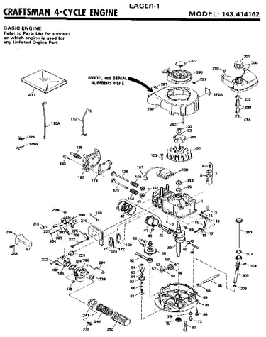 Craftsman 4-cycle engine