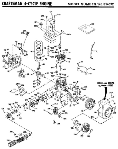 Craftsman 4-cycle engine