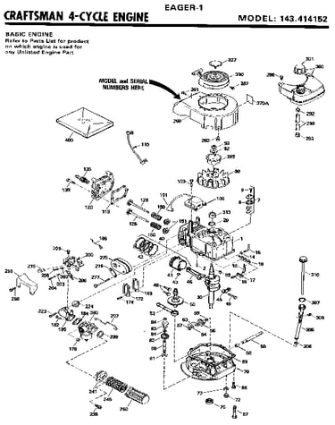 Craftsman 4-cycle engine