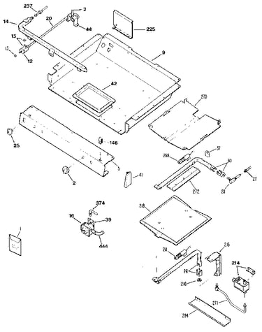 Burner section