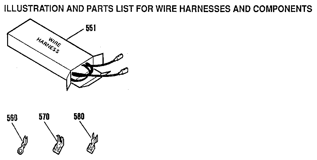 Wire harnesses and components