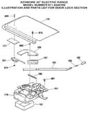 Door lock section