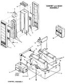 Cabinet and body assembly