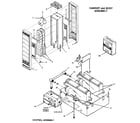 Suburban GWW-50P-LP cabinet and body assembly diagram