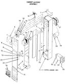 Cabinet and body assembly