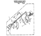 KitchenAid KAWE460WAL2 wiring harness diagram