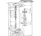 KitchenAid KAWE460WAL2 gearcase diagram