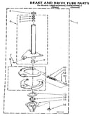 Brake and drive tube