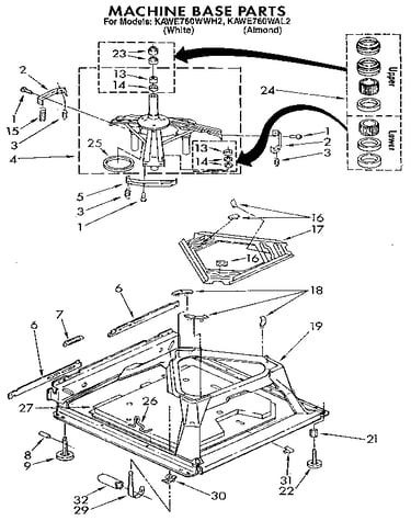Machine base