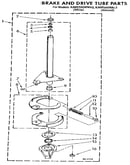 Brake and drive tube