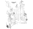 Suburban UWW-55E-LP cabinet and body assembly diagram