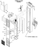 Cabinet and body assembly