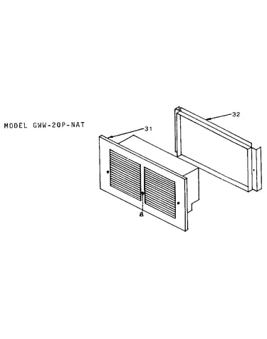 Rear outlet kit 1593 (9rd16-rear discharge kit)